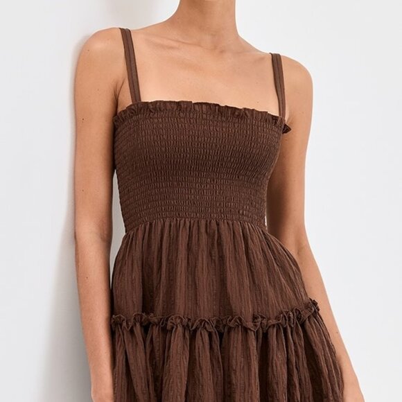 Hill House Home Dresses & Skirts - Hill House Home Seraphina Mini Organza Seersucker Dress